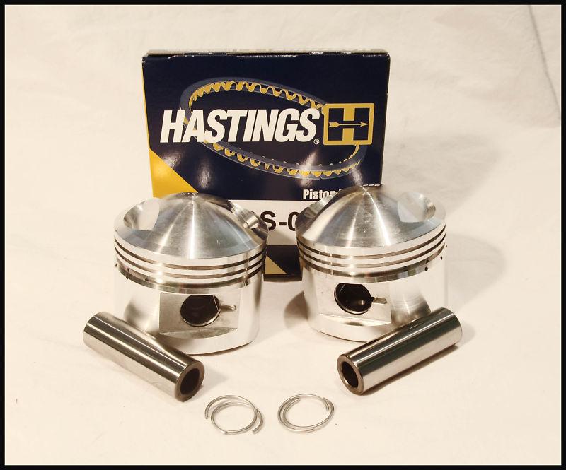 Triumph tr7 140 750 bonneville tiger .020" pistons w/ hastings rings pn# 71-3676