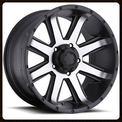 18" ultra 195u crusher rims & nitto 265-70-18 terra grappler tires wheels