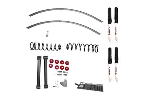 Rugged ridge 18415.70 - jeep cherokee front rear suspension lift kit w shocks