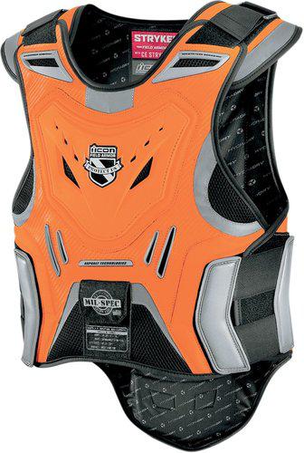 *fast shipping* 2013 icon field armor stryker mil-spec (orange) motorcycle vest