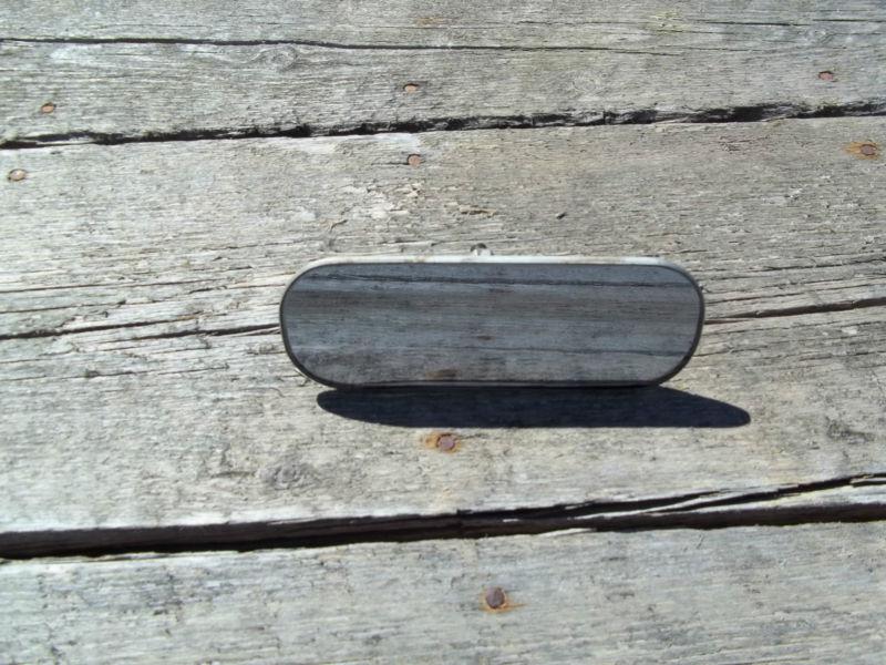Vintage rear view mirror tinted glass rat rod chevrolet ford dodge gmc