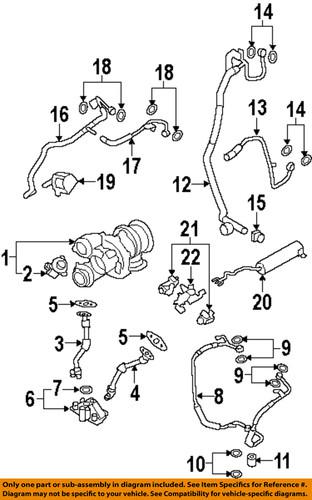 Bmw oem 11517629916 engine auxiliary water pump/water pump