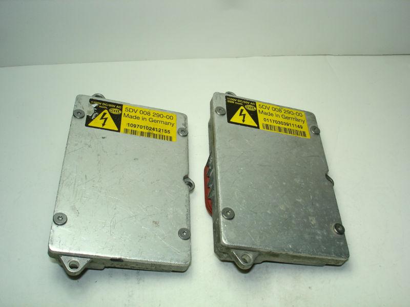 2x 2004-2008 audi a8 a8l a6 s6 xenon light control unit hid computer ballast kit