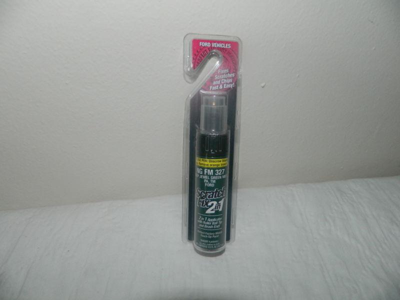 Scratch fix 2 in 1 touch up paint ford ng fm 327 deep jewel green me dupli-color