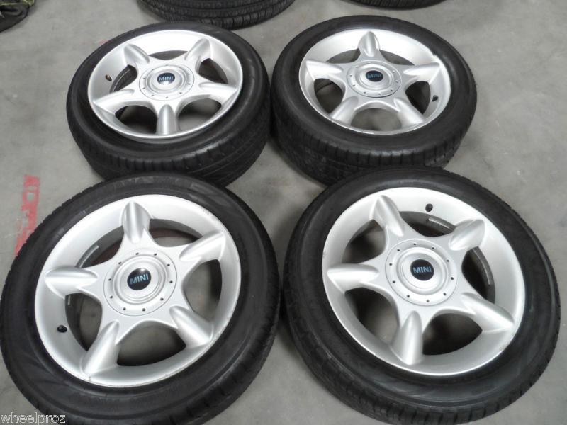 16" oem mini cooper s clubman wheels w/ yokohama tires! 