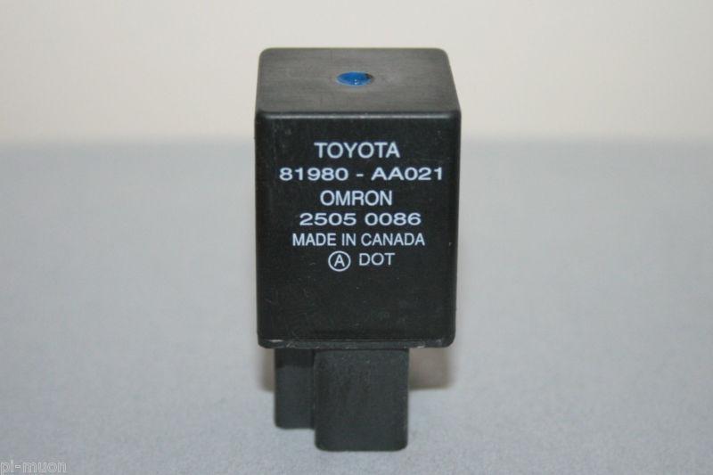Toyota oem flasher turn signal hazard emergency relay 81980-aa021