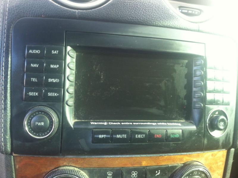 07-09 mercedes gl450 radio stereo navigation 