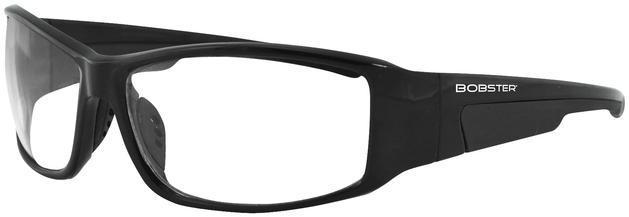 Bobster rattler photochromic sunglasses black/clear lens one size fits all