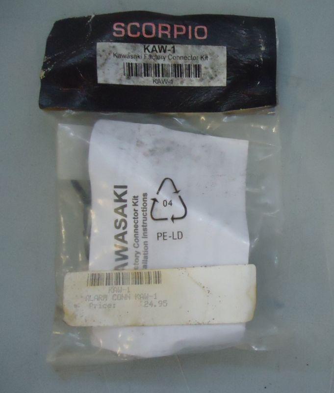 Scorpio kaw-1 alarm factory connector kit 4020-0042 for  kawasaki