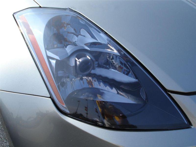 Nissan 350z smoke colored headlight film  overlays 2003-2008