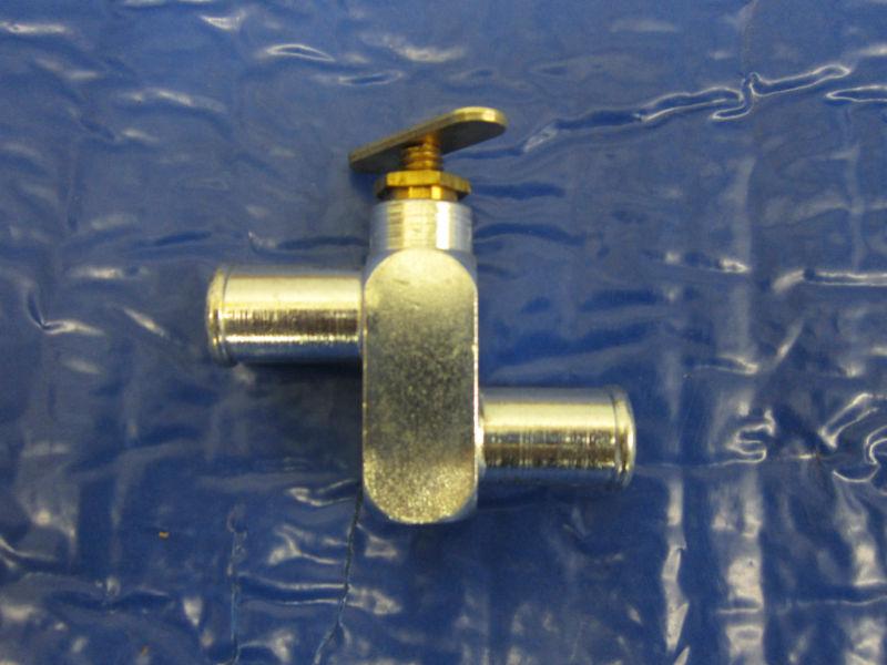 Heater shut off control valve vintage flathead hot rat street rod usa made nos
