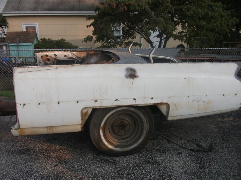 1963 cadillac rear section, great for custom couch,restoration parts
