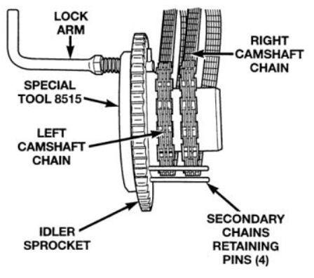 New secondary camshaft chain holder 8515 8429 - fast shipping!