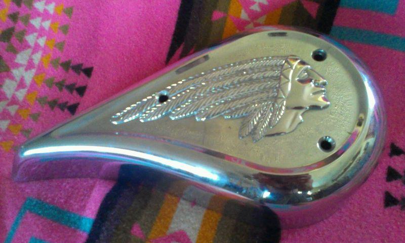 Indian motorcycle chrome air cleaner cover chief spirit scout 1999 to 2003 bikes