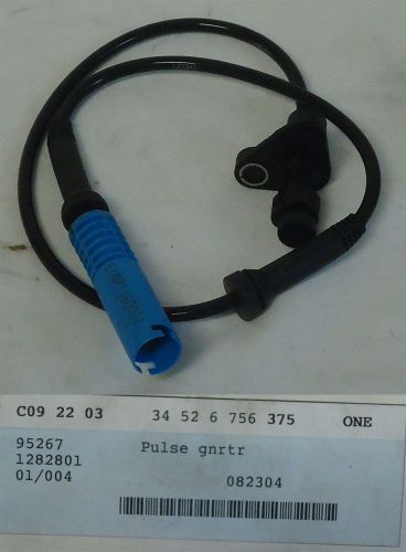Abs front wheelspeed speed sensor 34526756375 ~ for bmw