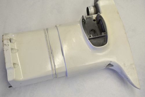 0350965 0343509 white evinrude johnson outer exhaust housing