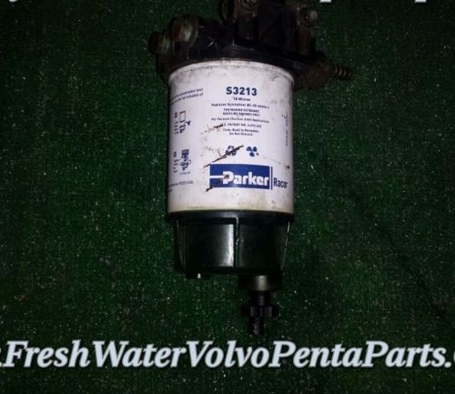 Volvo penta marine water / fuel separator kit single or dual tank parker racor
