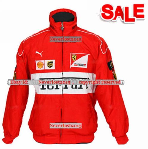 F1 formula 1 official racing jacket motor motorcycle sports ferrari