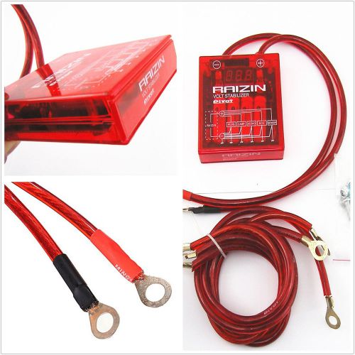 Red shell vehicles fuel saver voltage stabilizer regulator ground for land rover