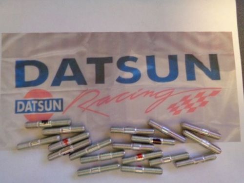 Datsun 240z e31/e88 int/ex. manifold stud kit  genuine nissan parts