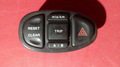 2000 2001 2002 jaguar s type trip reset hazard light control dash buttons