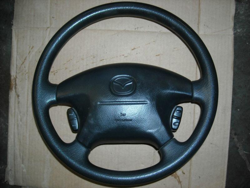 99 mazda 626 lx steering wheel assembly & cruise control switches
