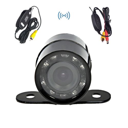 Wireless waterproof 170º cmos night vision car rear view reverse backup camera