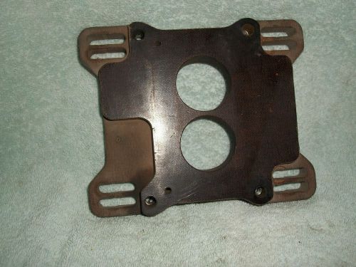 Adapter plate 1 imca holley 4 barrel 4-bbl 500 350 2-bbl 2  phonelic modified gm
