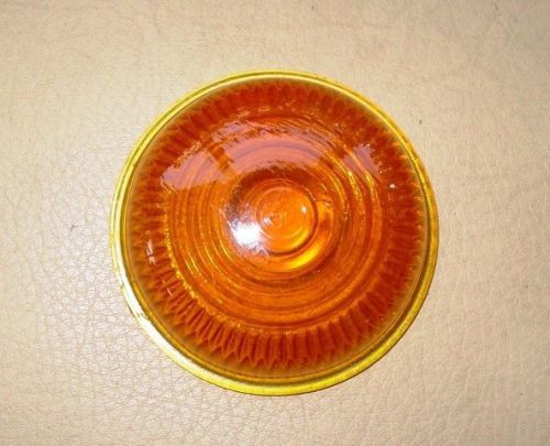 Kd 539 new other glass clearance light lens amber round inventory jake