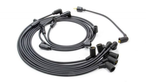 Pertronix black spiral core stock-look mopar v8 spark plug wire set p/n 708107