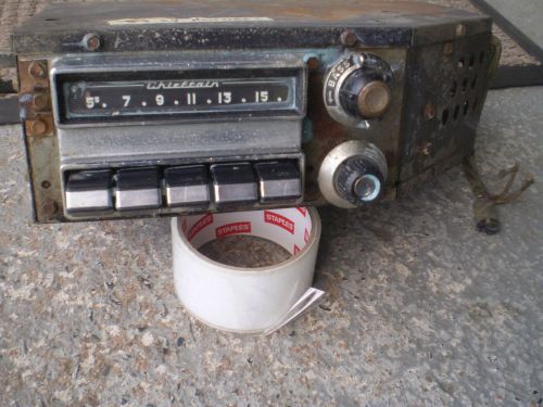 1953-54 pontiac radio original great find