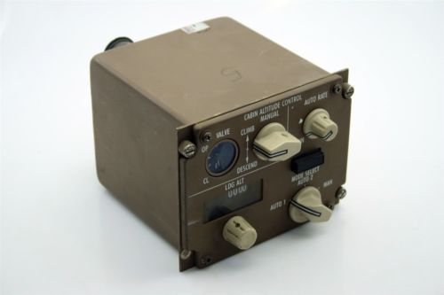 Allied-signal aerospace aircraft cabin altitude control indicator