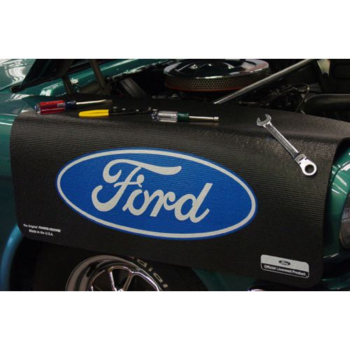 Mustang gifts fender cover gripper ford oval logo black