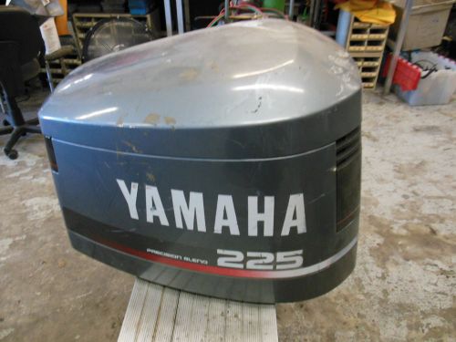 Yamaha 225hp outboard top cowling  p.n. 6r5-42610-70-ek, fits: 1991, 225hp