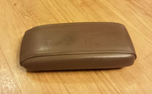 1996-2002 toyota 4runner limited brown center console armrest lid cover oem