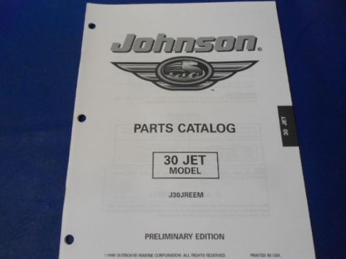 1998  johnson parts catalog , 30 jet, j30jreem models