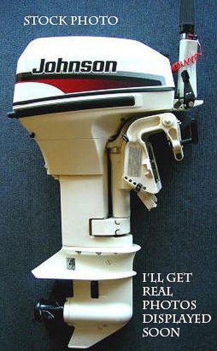 Johnson outboard motor, short shaft manual start, 15 hp