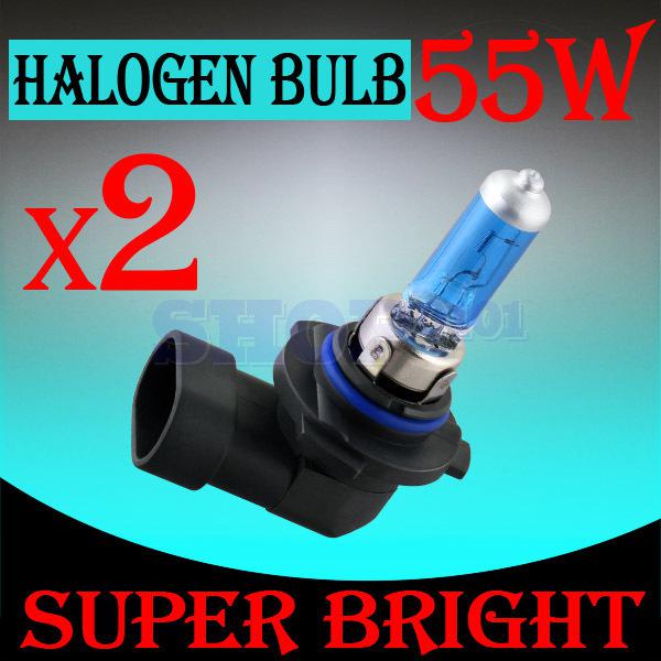 2pcs 9006 hb4 super bright white fog halogen bulb hight power 55w headlight lamp