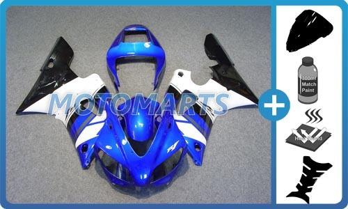 5 in 1 bundle pack for yamaha yzf 1000 r1 98 99 body kit fairing & windscreen ae
