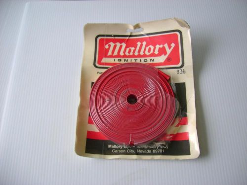 Mallory pn 836 insulated sleeve pro shield spark plug wire cover