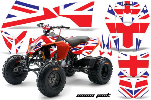 Ktm 450/525 xc amr racing graphics sticker kits 450/525xc 08-13 quad decals uj