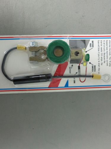 New battery disconnect switch w fuse for 53-68 corvette &amp; top post batteries