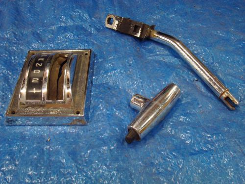 1967 1968 original ford mustang automatic shifter parts
