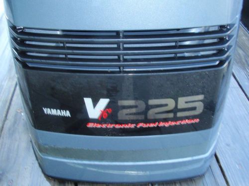 Yamaha 225 hp saltwater series ii v-76 electronic fuel injection