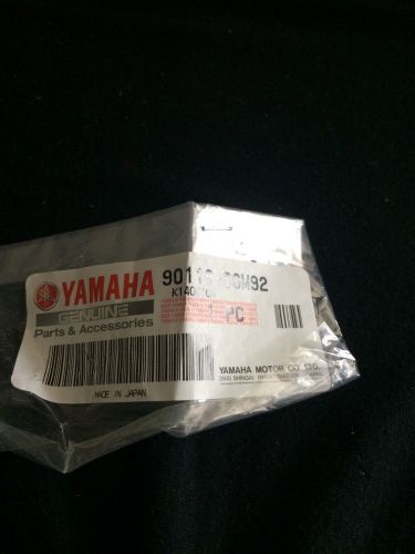 New yamaha genuine parts accessories 90119-06m92 / k140516a 1pcs new sealed (j5)