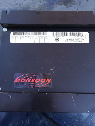 Mk4 vw gti 20th golf r32 monsoon amplifier amp audio genuine oem 1999-2005 .
