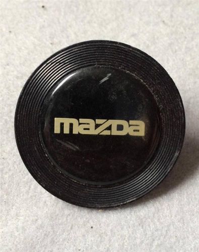 Mazda center cap oem black plastic