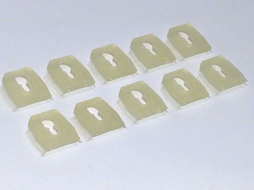 69-90 gm chevy cadillac body side belt moulding molding trunk trim clips clip 10
