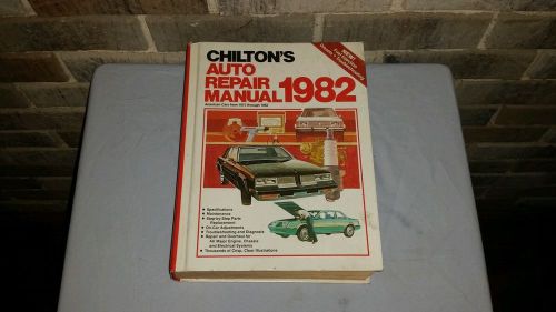 Huge 1975-1982 chiltons american auto repair manual book &amp; diesel fuel injection
