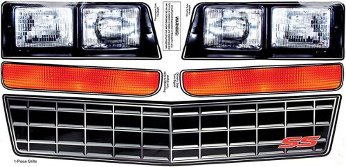 Allstar decal kit for 1983-88 monte carlo ss nose style cover